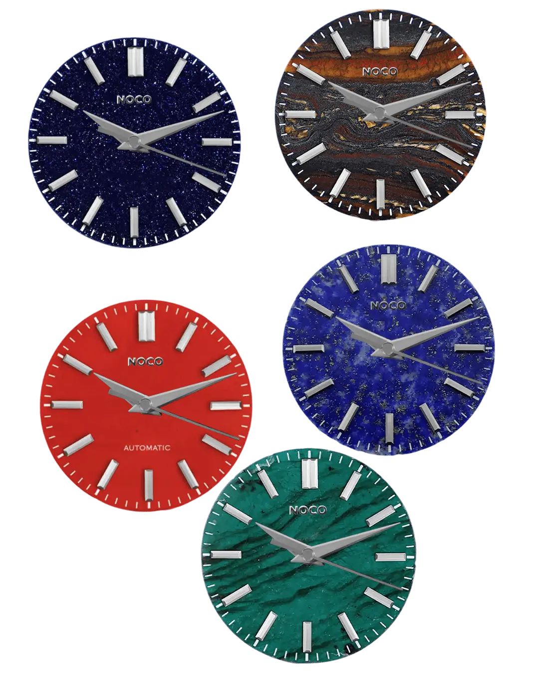 Votre Montre Unique en Pierre Naturelle  Noco